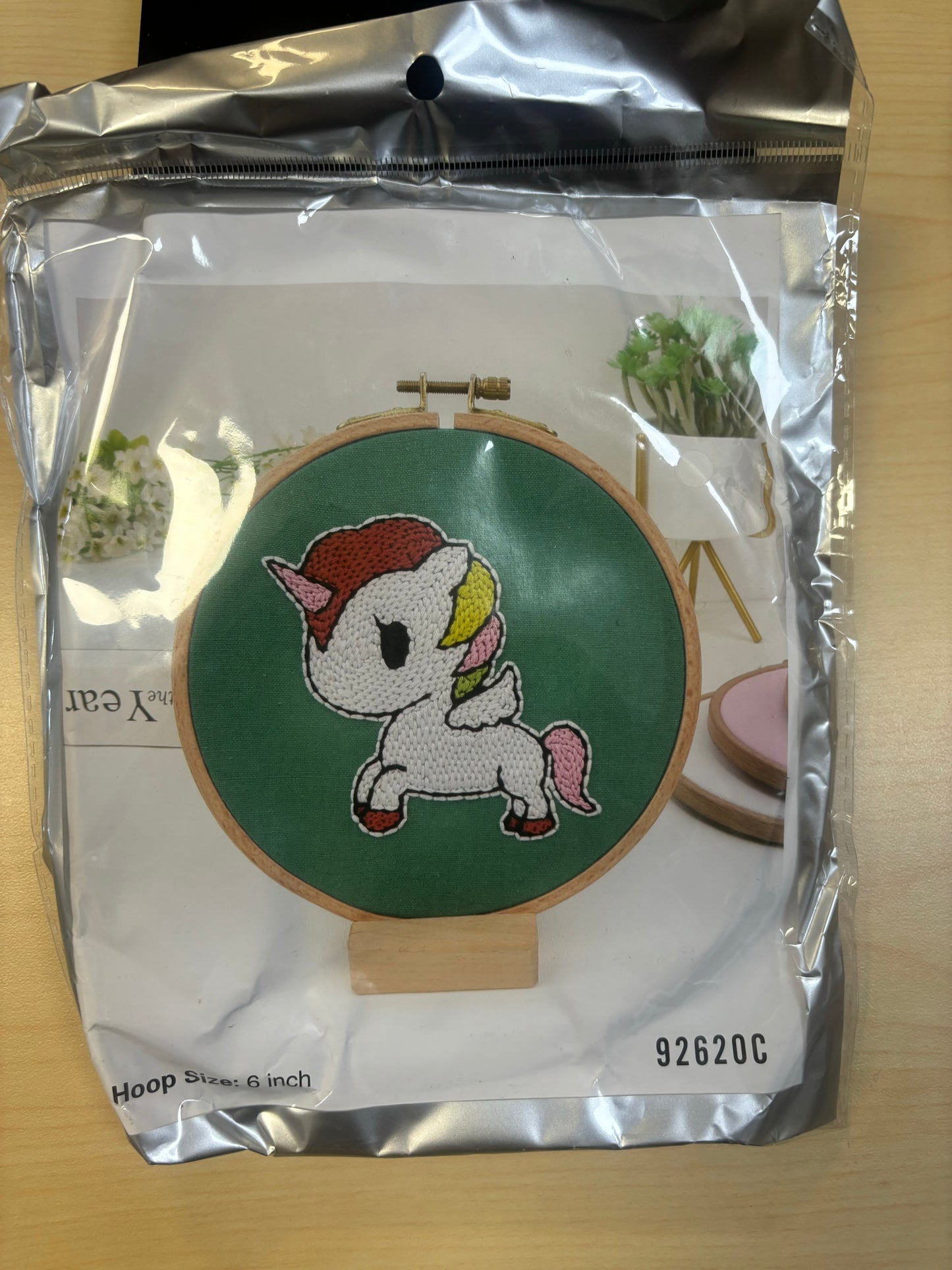 Kit de punch needle con aguja