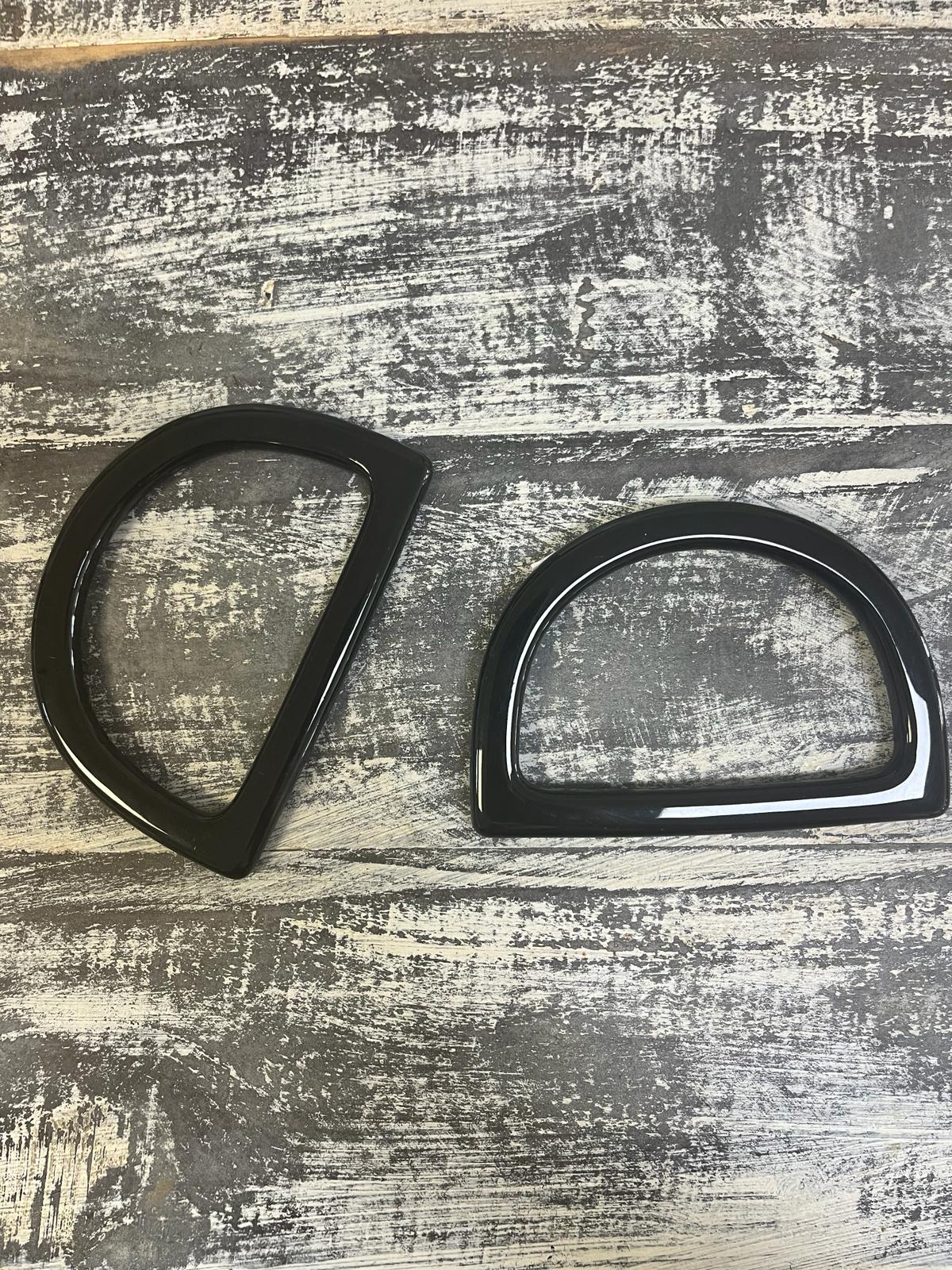 ASAS PARA BOLSOS madera y acrilico