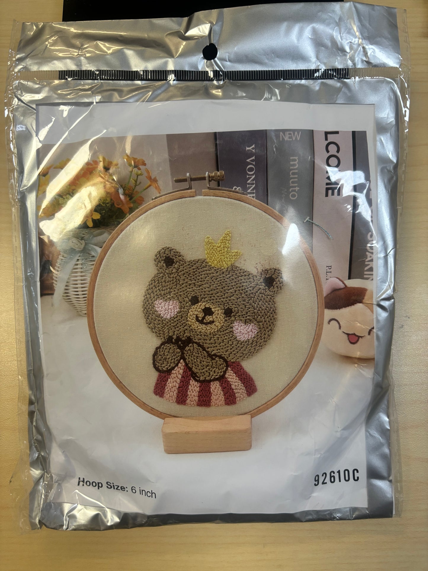 Kit de punch needle con aguja