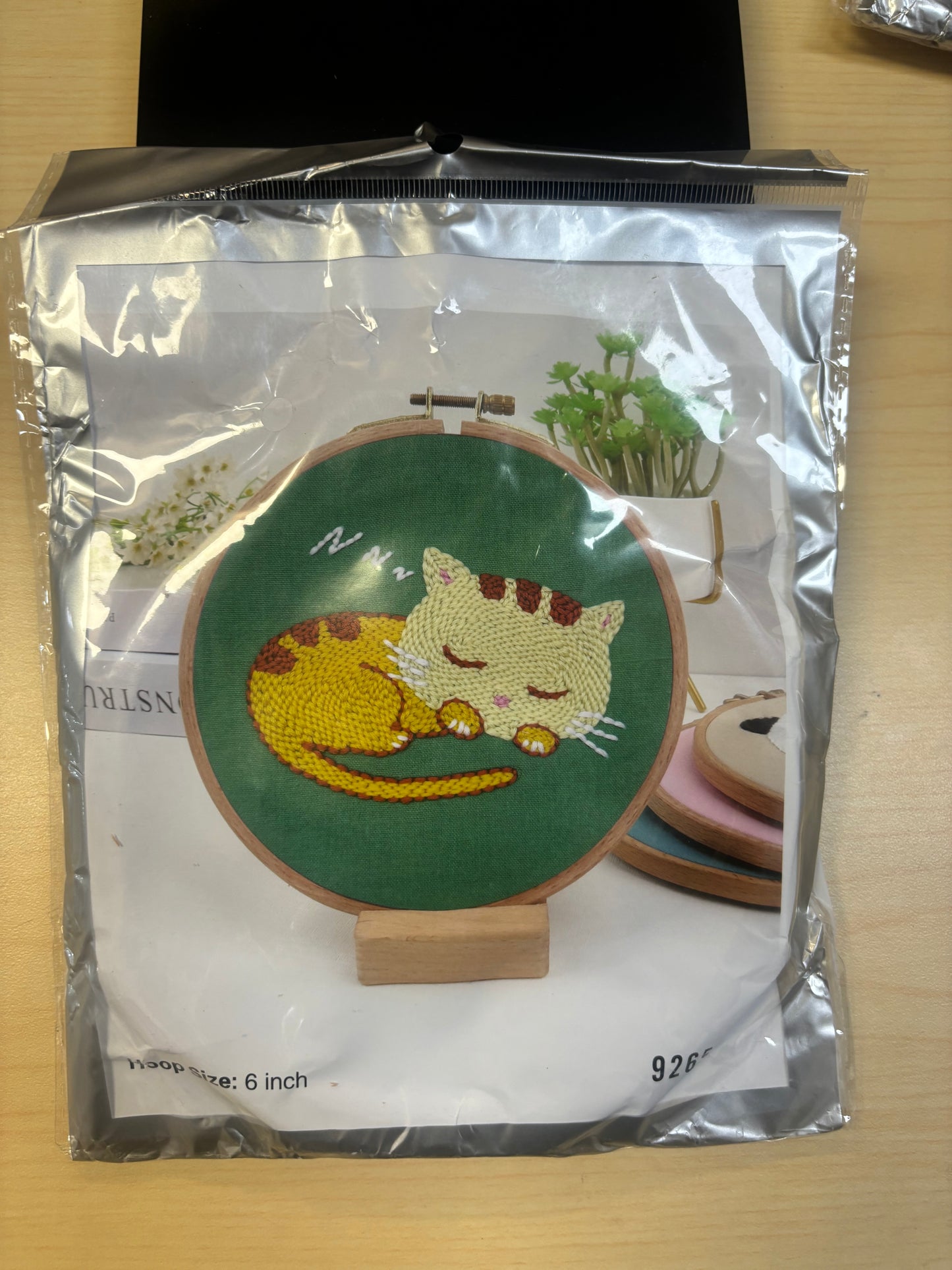 Kit de punch needle con aguja