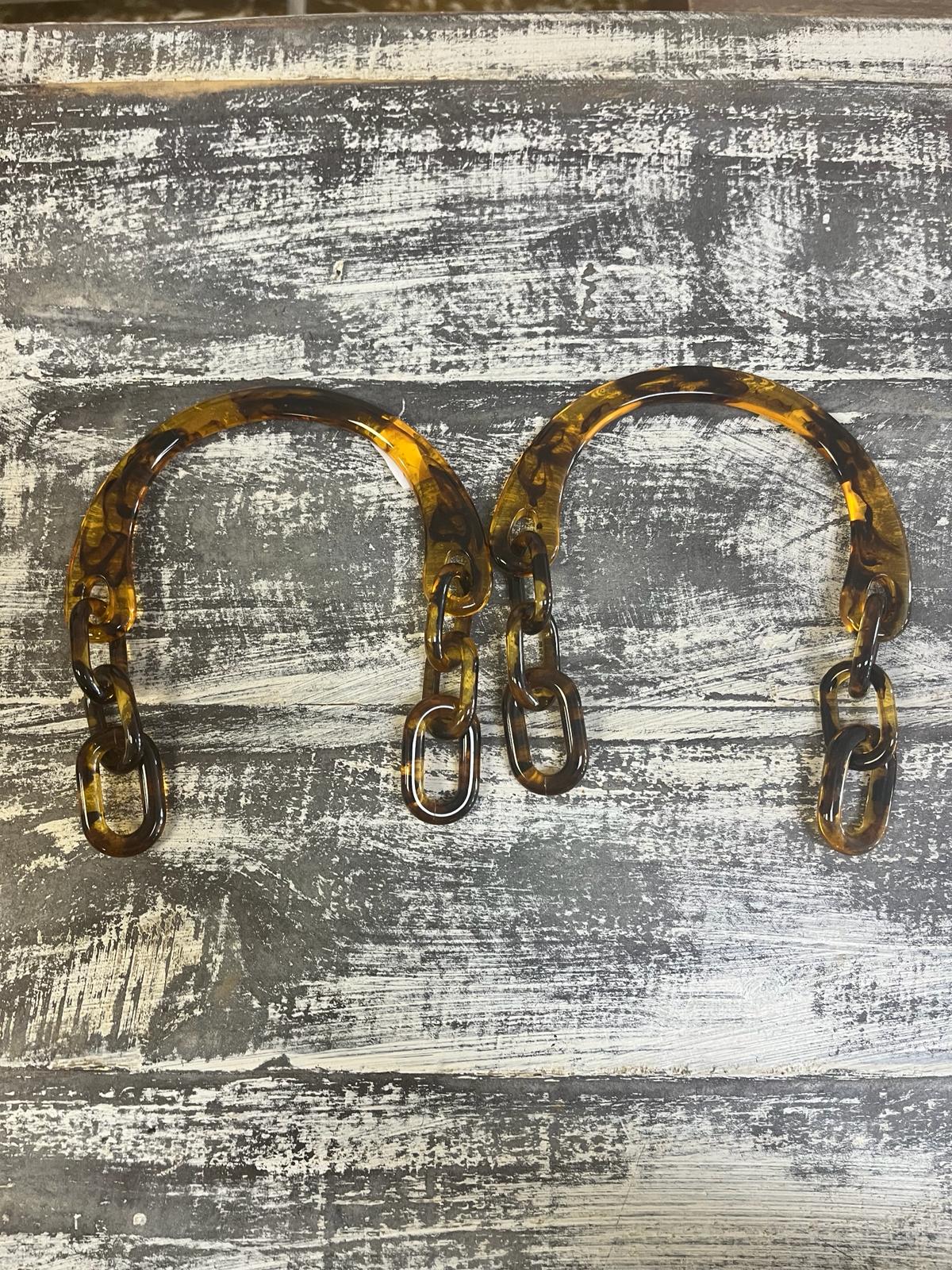 ASAS PARA BOLSOS madera y acrilico
