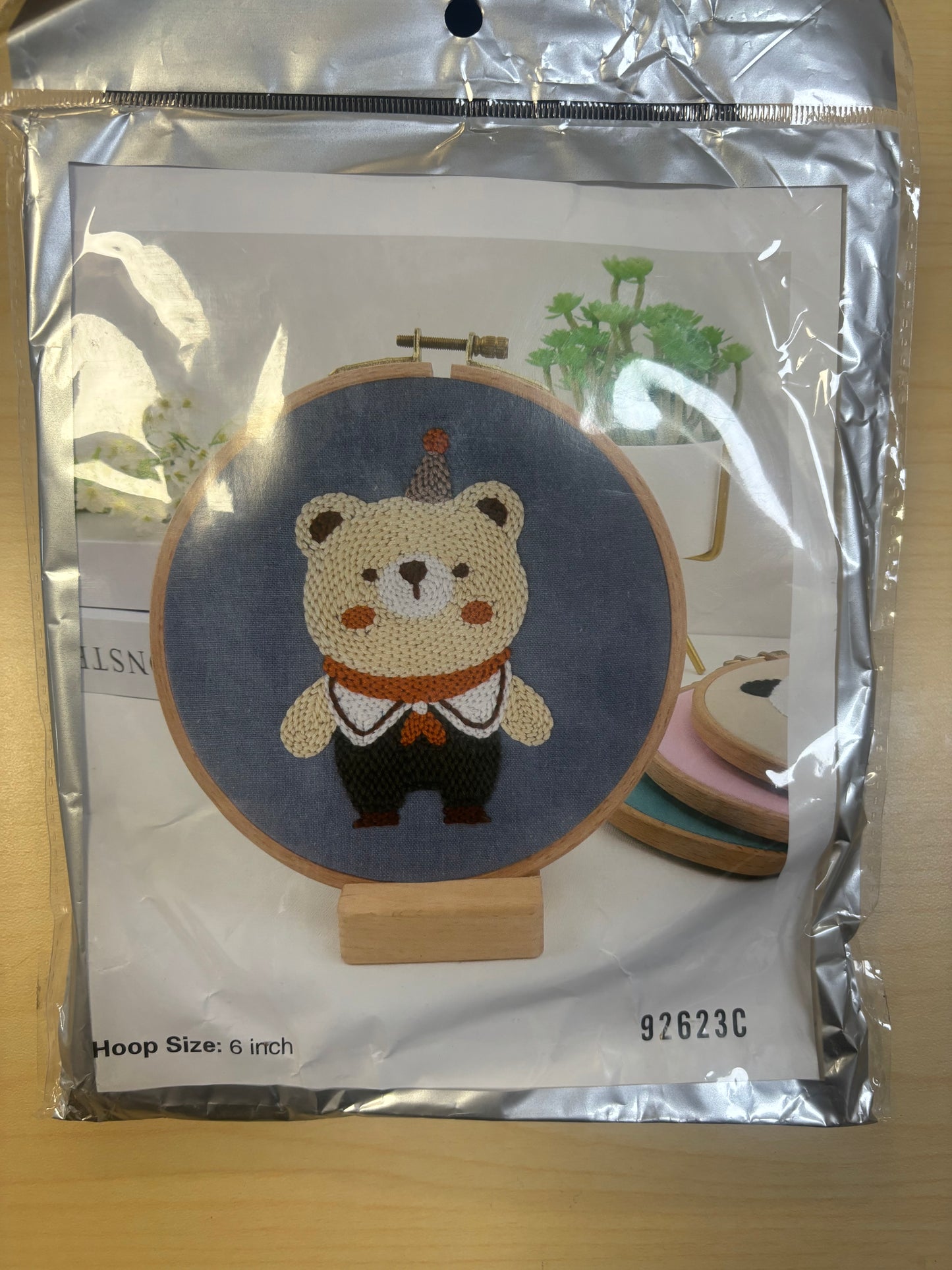 Kit de punch needle con aguja