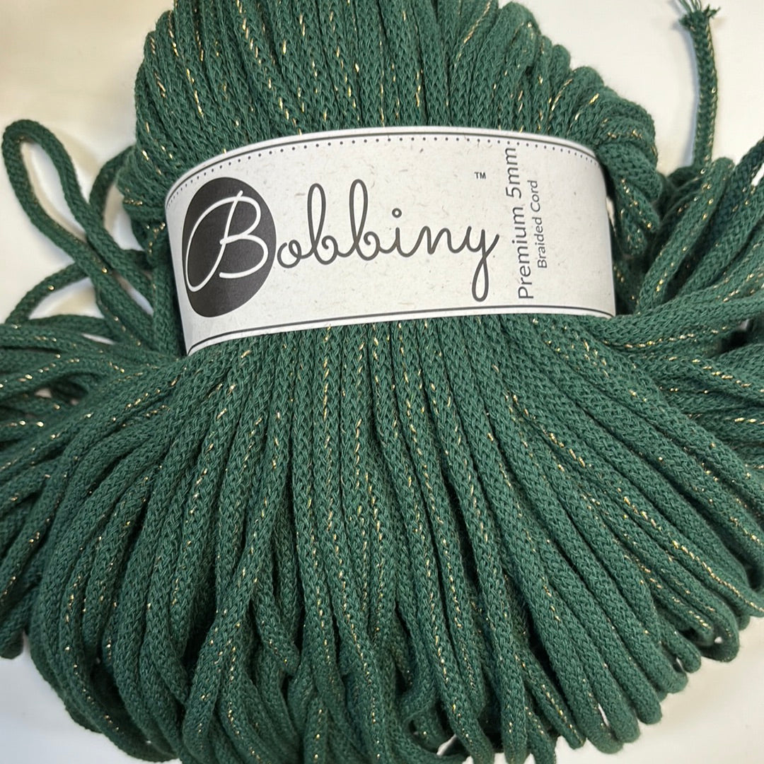 5mm Braided Cord- Bobbiny Premium Cord