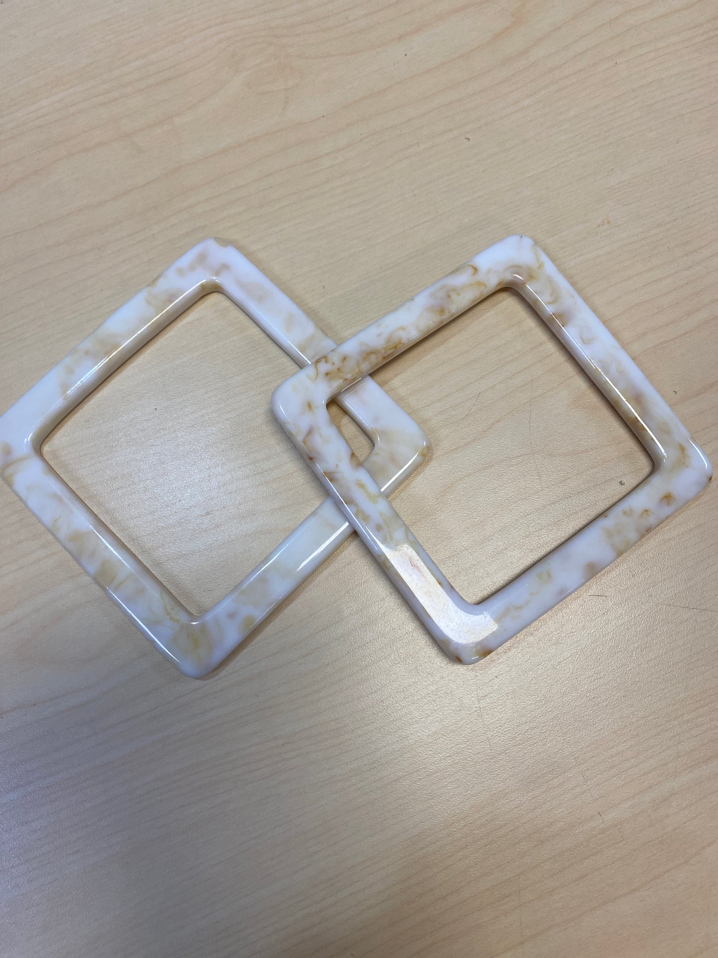 ASAS PARA BOLSOS madera y acrilico