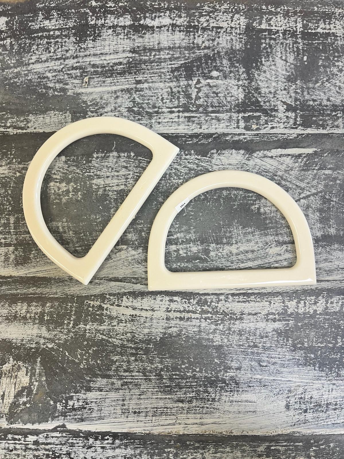 ASAS PARA BOLSOS madera y acrilico