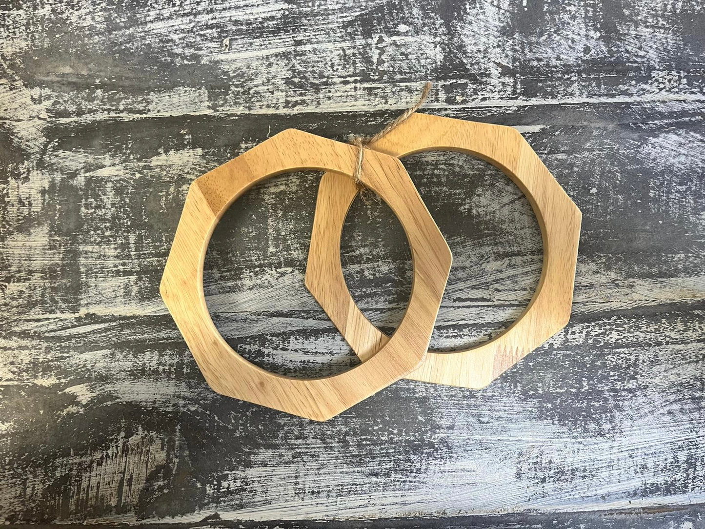 ASAS PARA BOLSOS madera y acrilico
