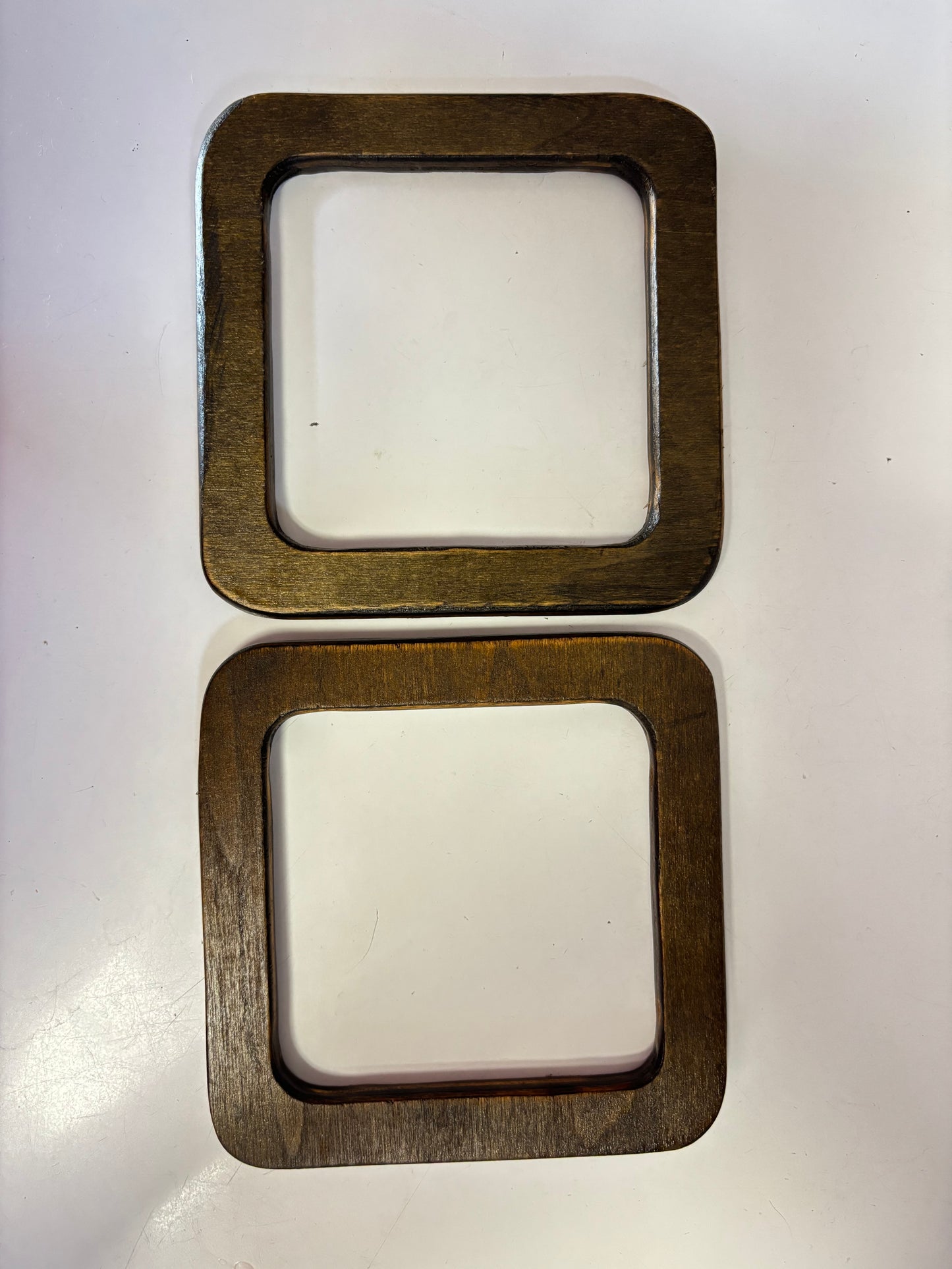 ASAS PARA BOLSOS madera y acrilico