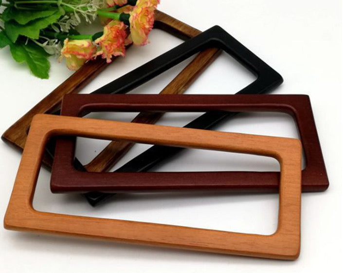 ASAS PARA BOLSOS madera y acrilico