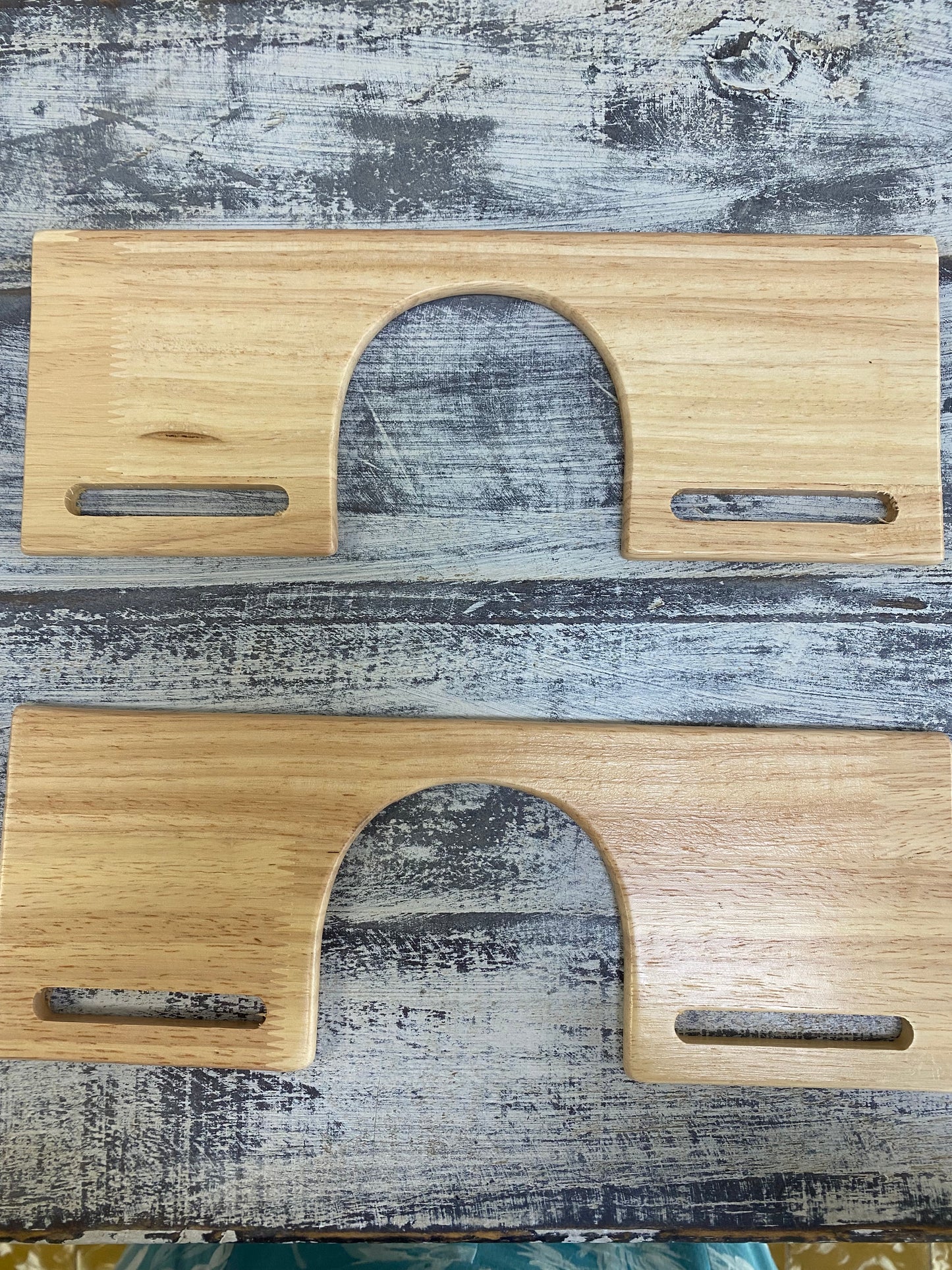 ASAS PARA BOLSOS madera y acrilico
