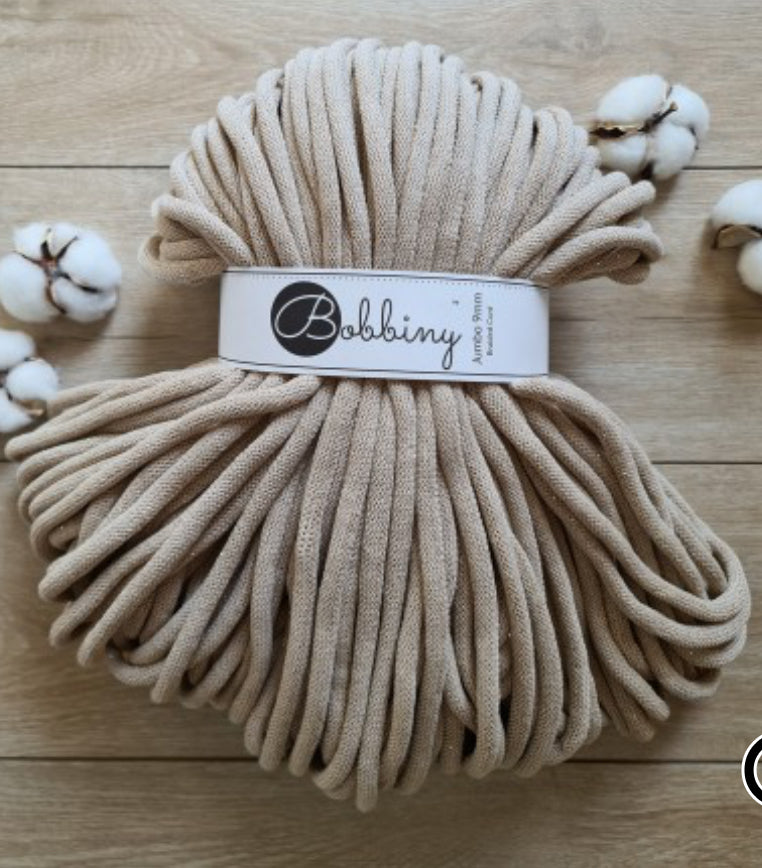 9mm Braided Cord- Bobbiny Premium Cord