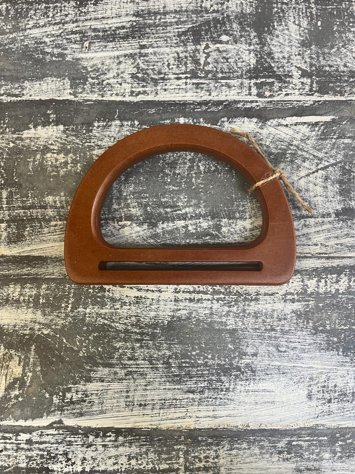 ASAS PARA BOLSOS madera y acrilico