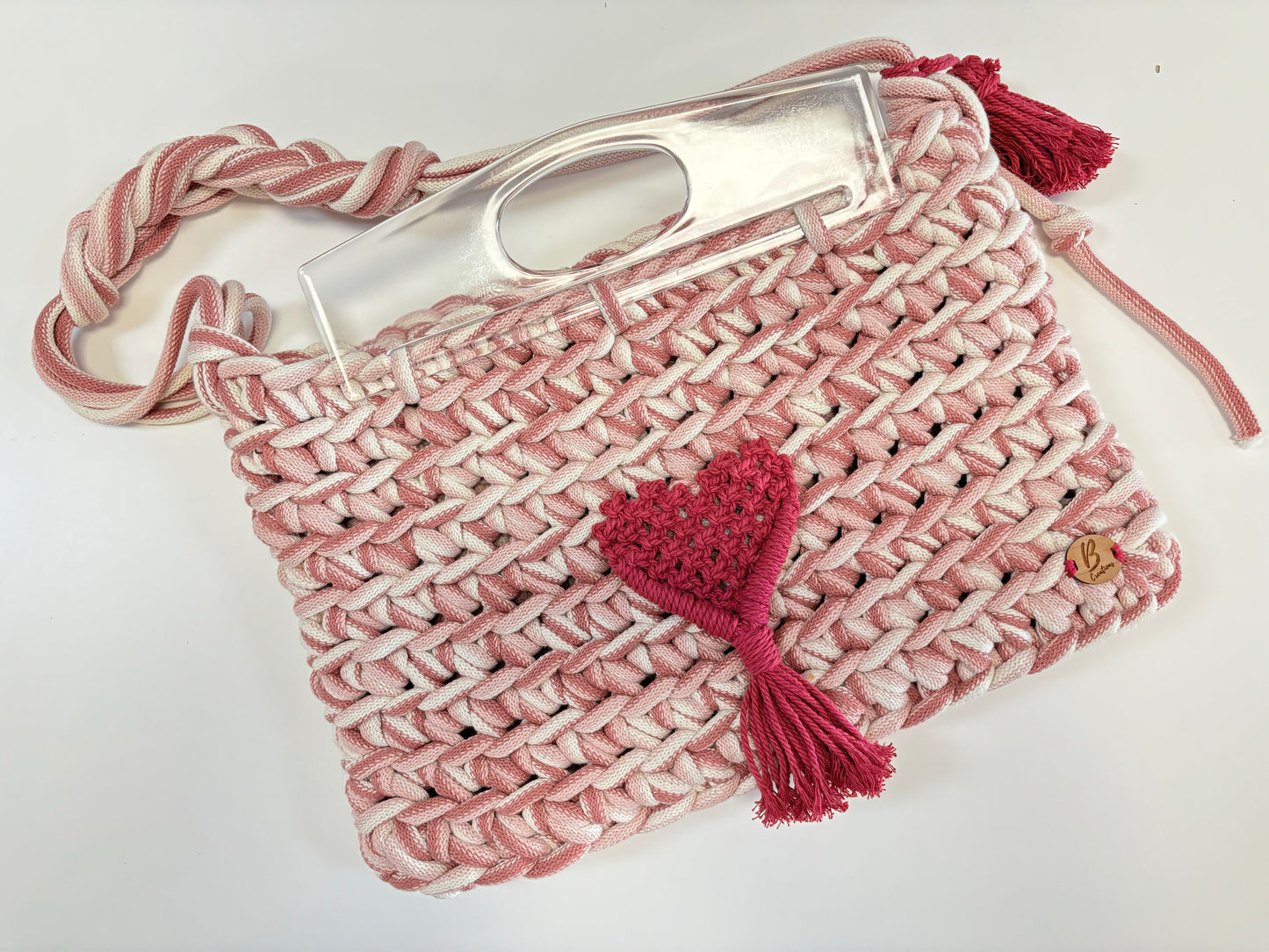 Crochet purse