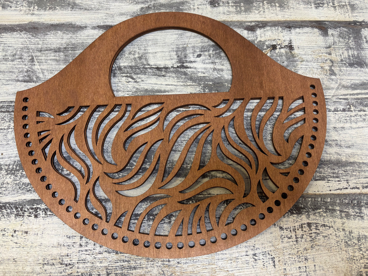 Base de cartera en madera