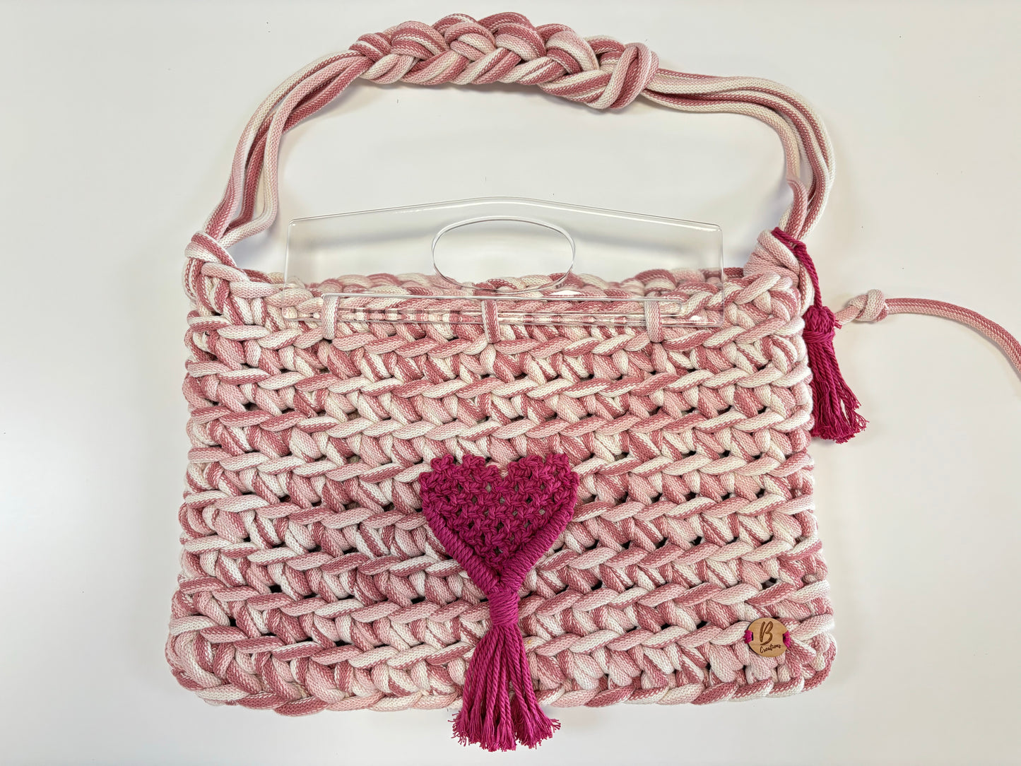 Crochet purse