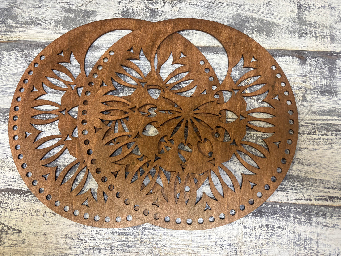 Base de cartera en madera