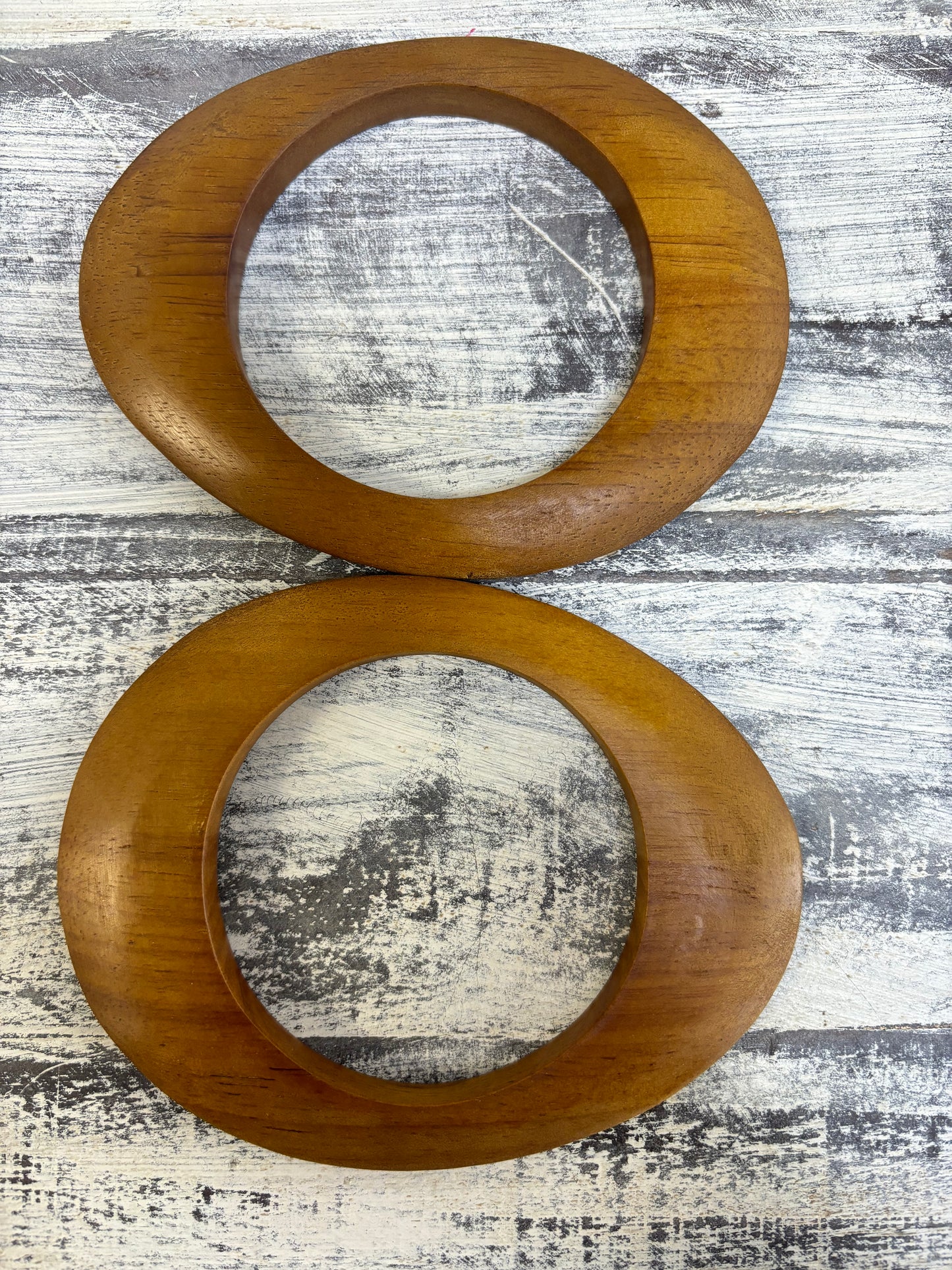 ASAS PARA BOLSOS madera y acrilico