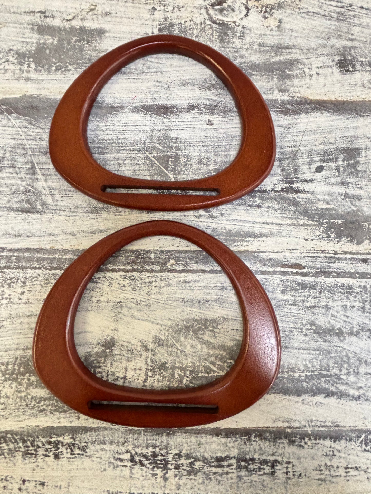 ASAS PARA BOLSOS madera y acrilico