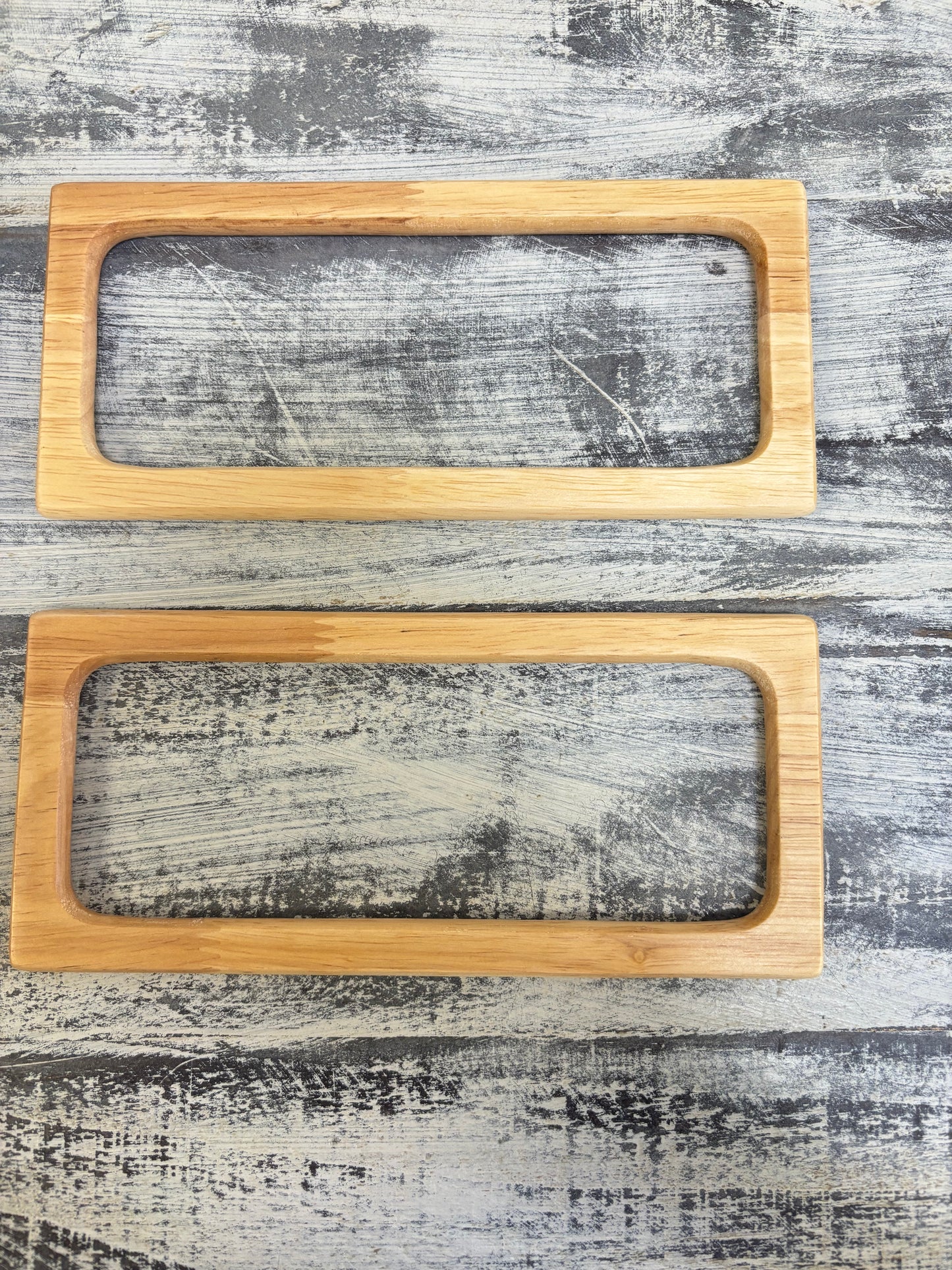 ASAS PARA BOLSOS madera y acrilico