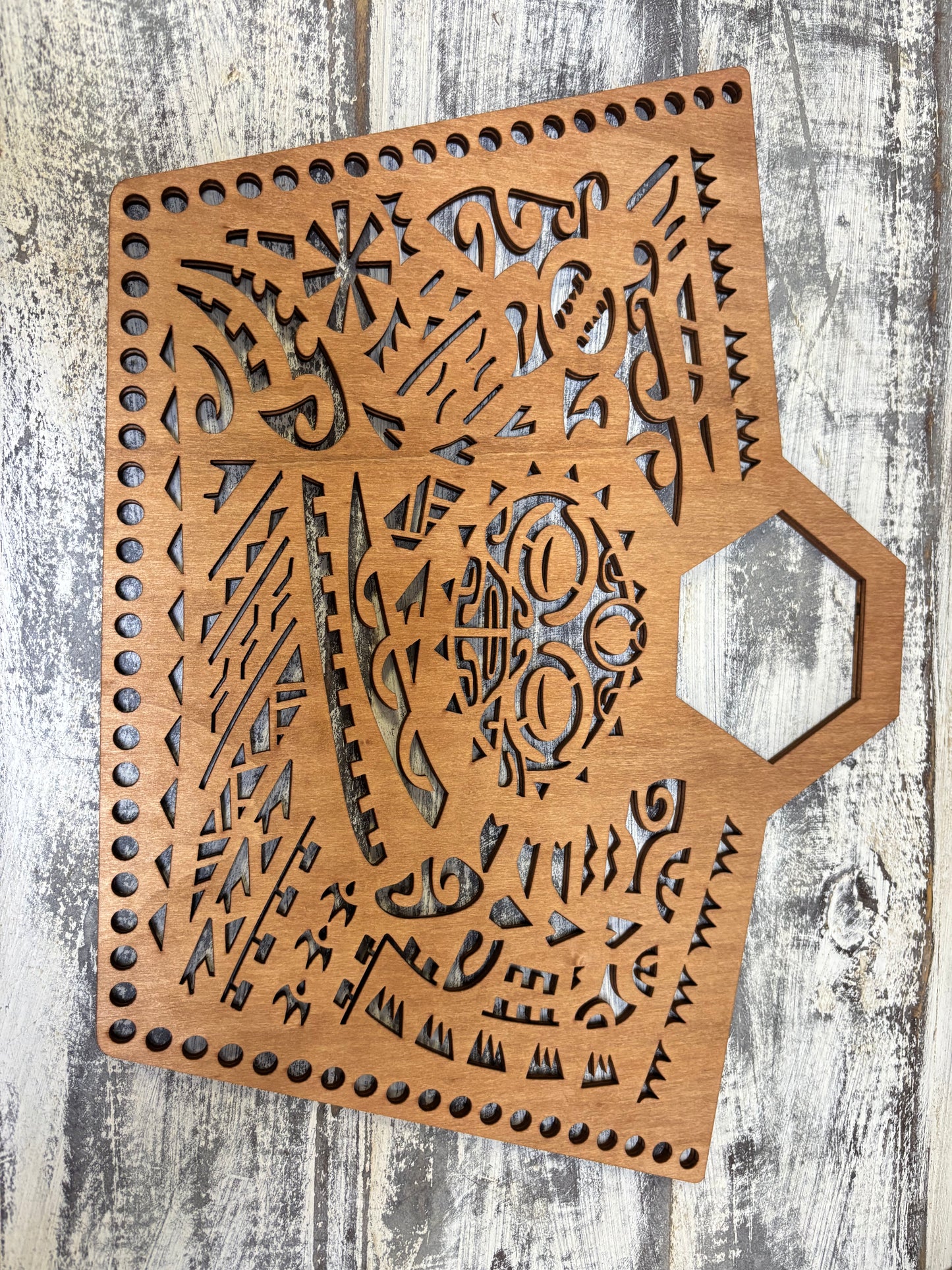 Base de cartera en madera