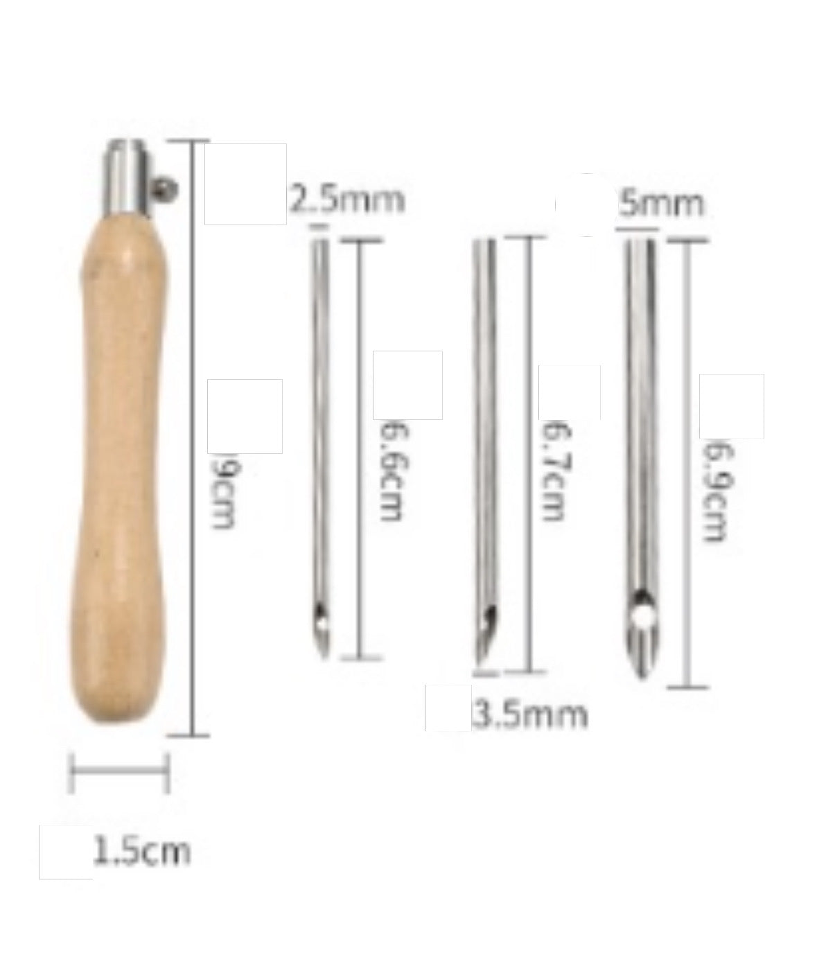 Punch needle madera