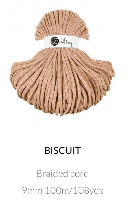 9mm Braided Cord- Bobbiny Premium Cord