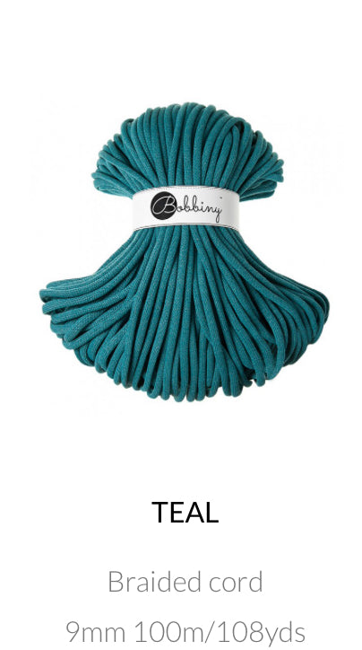 9mm Braided Cord- Bobbiny Premium Cord
