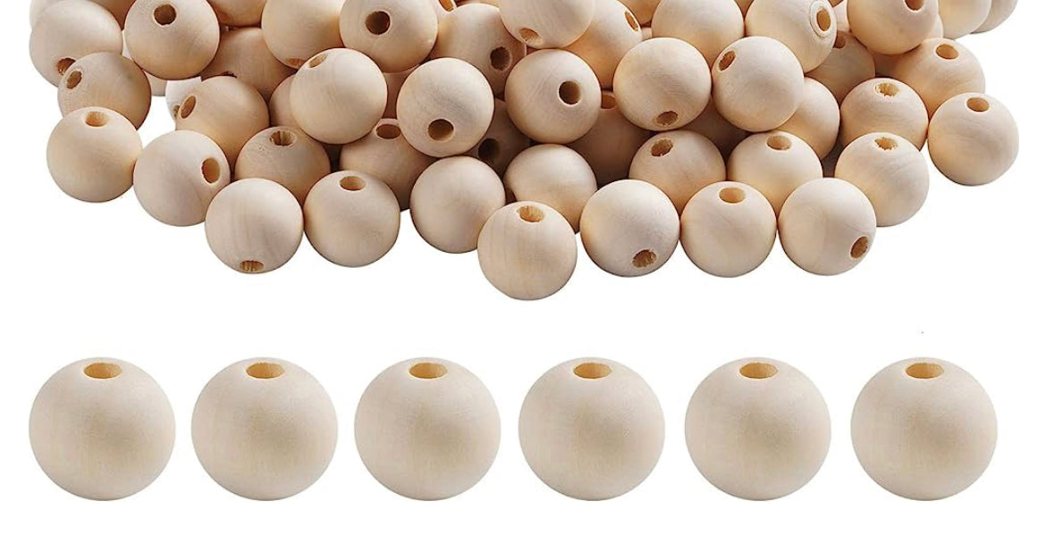 WOODEN BEAD 20mm