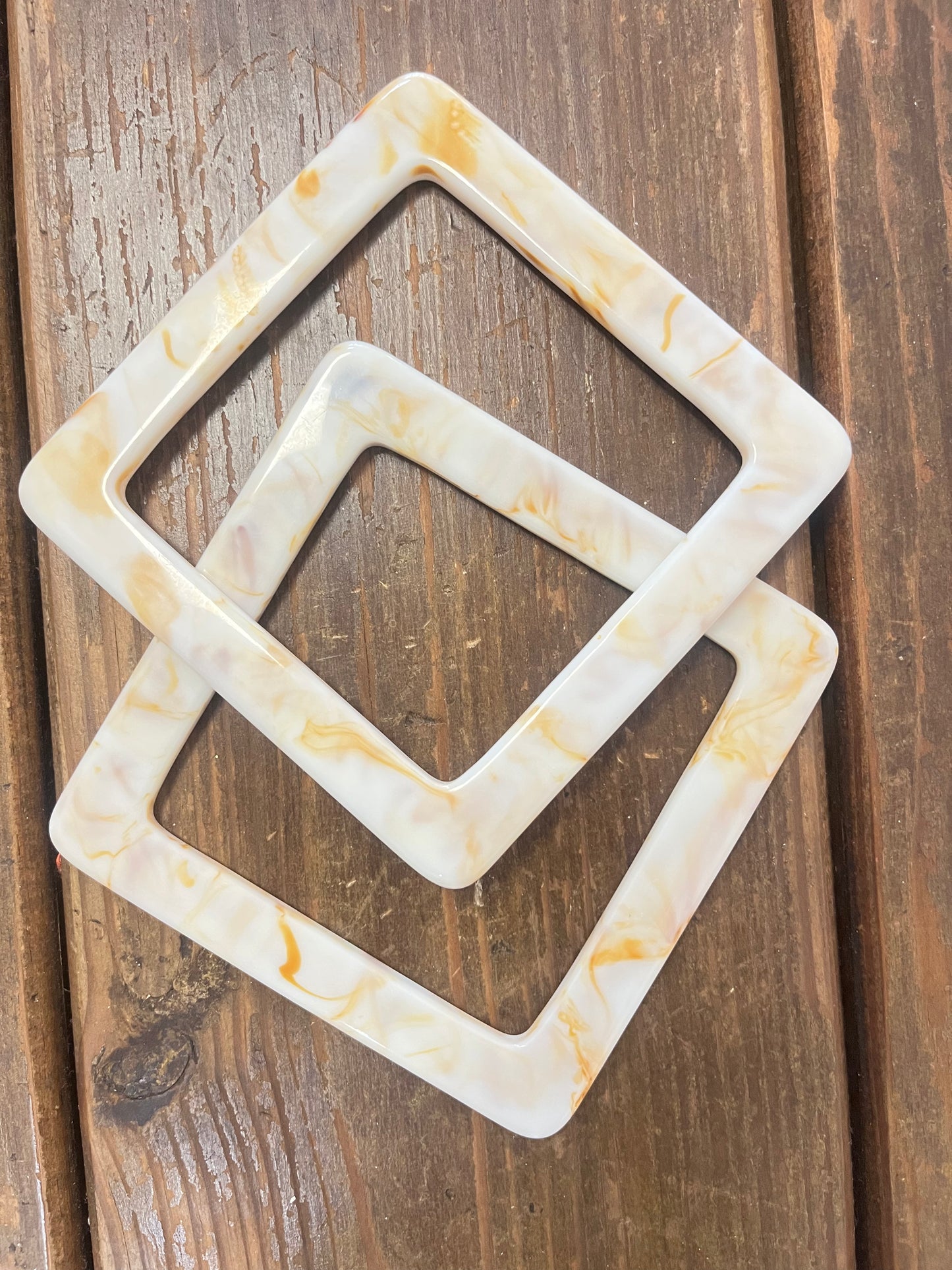 ASAS PARA BOLSOS madera y acrilico