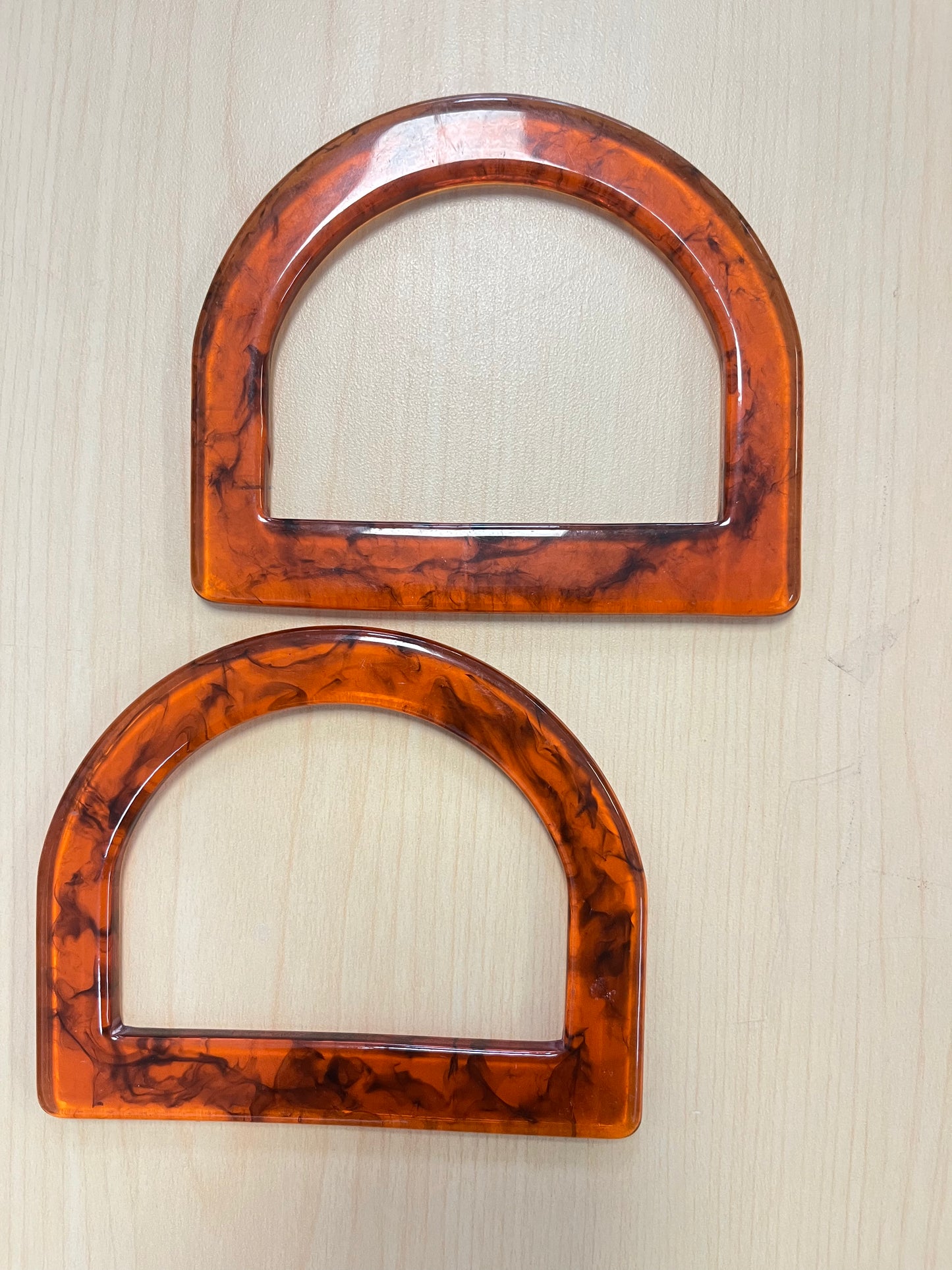 ASAS PARA BOLSOS madera y acrilico