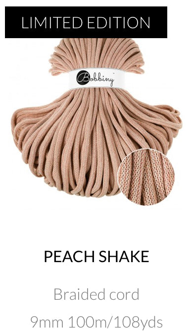 9mm Braided Cord- Bobbiny Premium Cord