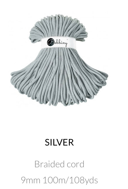 9mm Braided Cord- Bobbiny Premium Cord