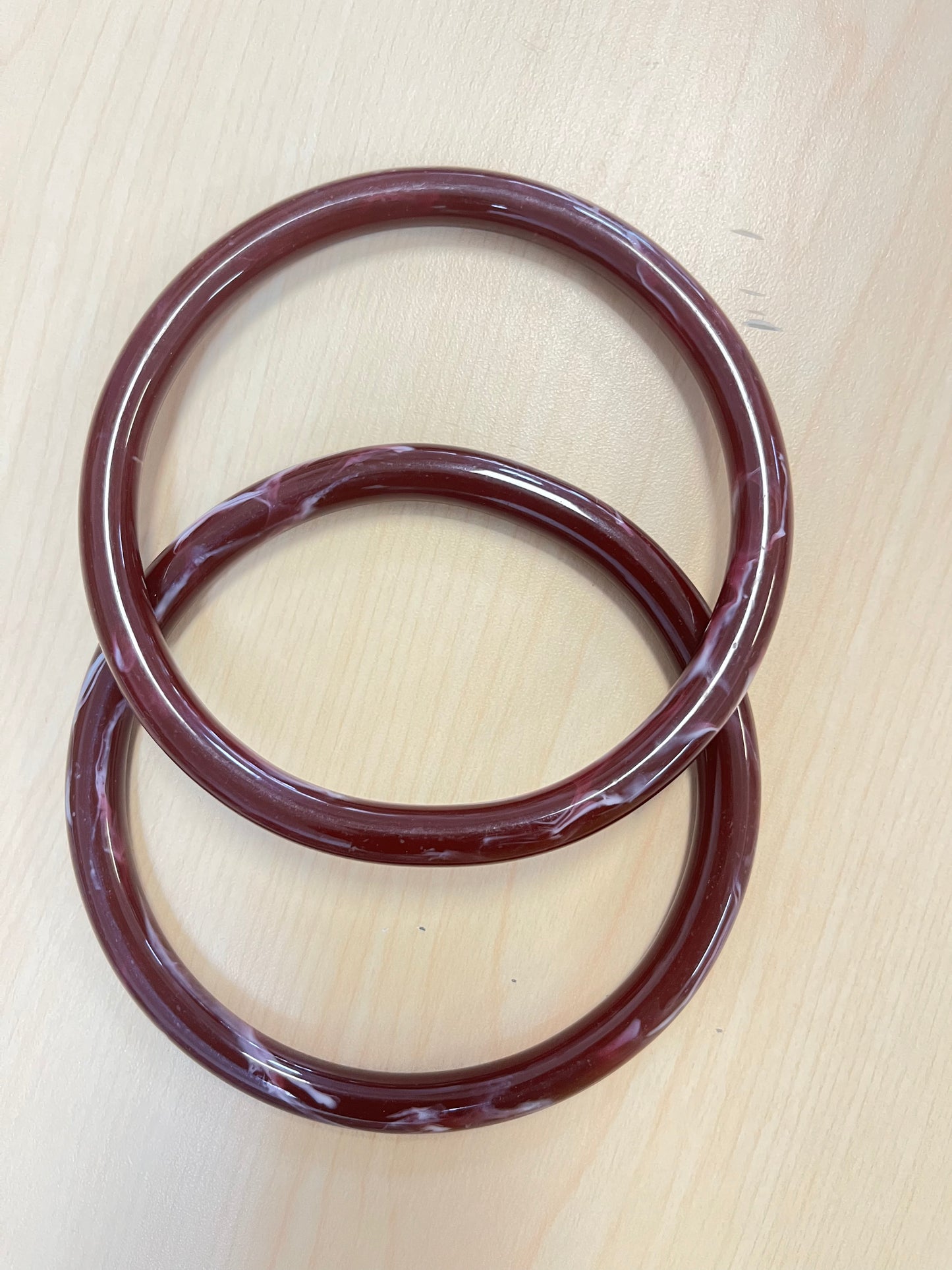 ASAS PARA BOLSOS madera y acrilico