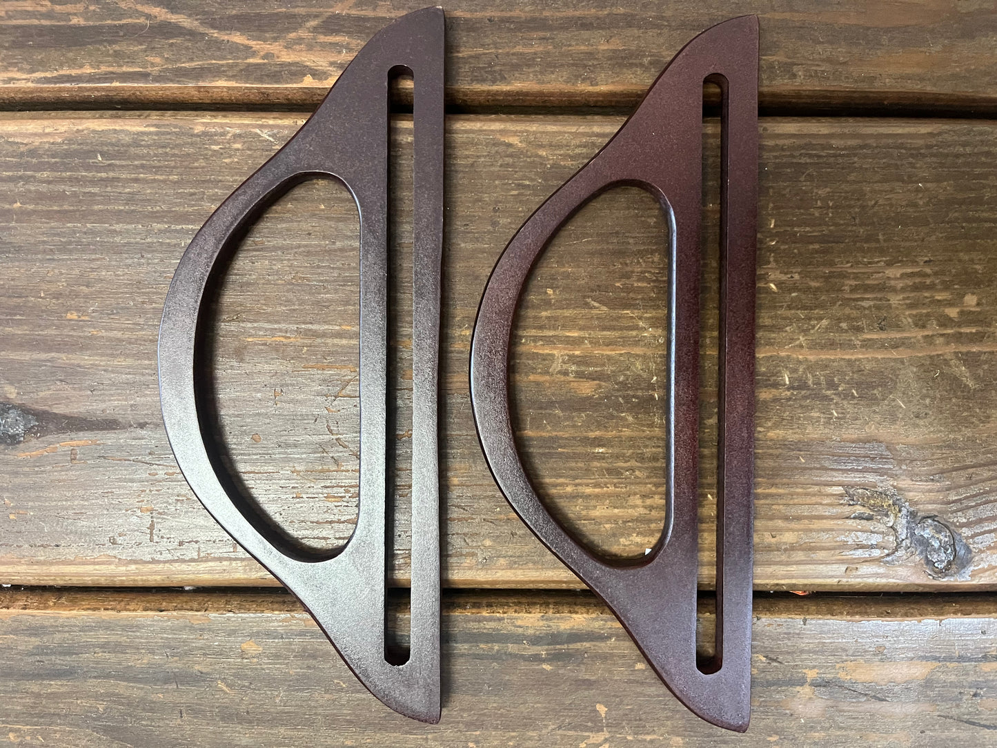 ASAS PARA BOLSOS madera y acrilico