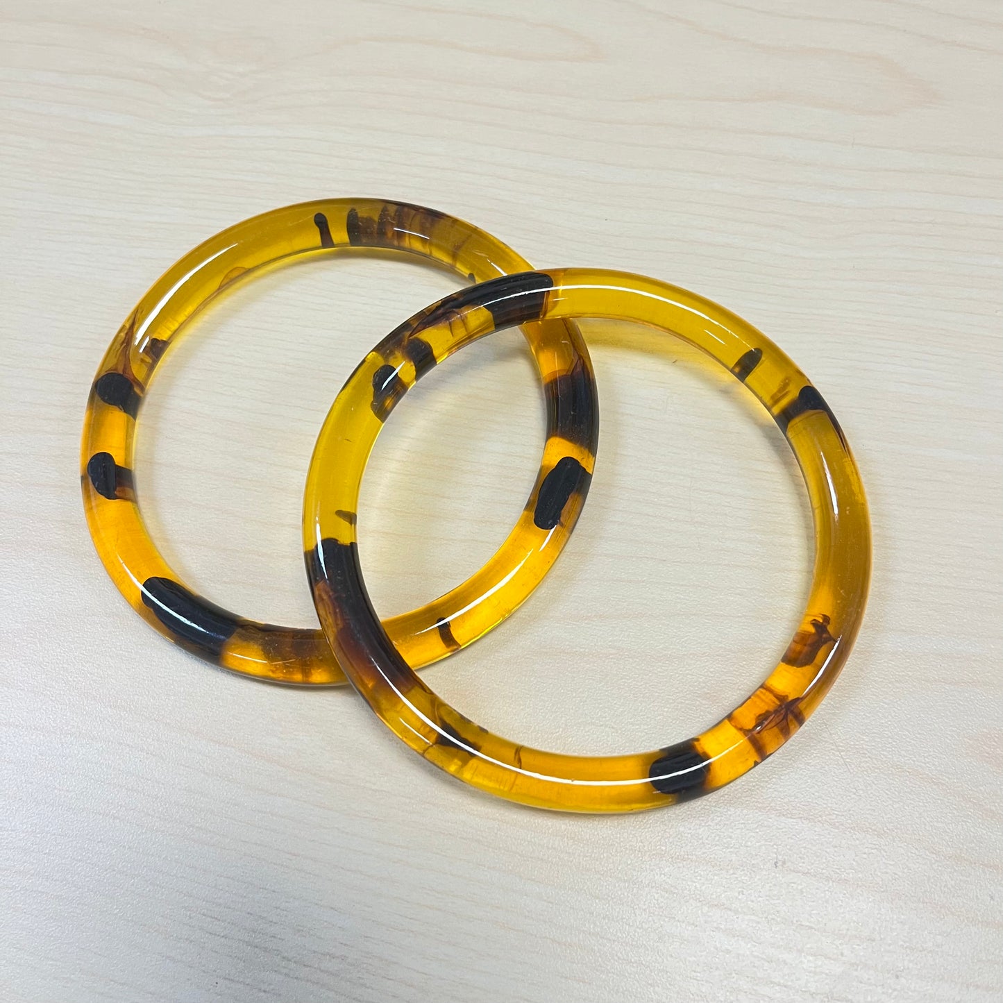 ASAS PARA BOLSOS madera y acrilico