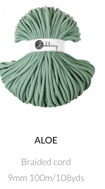 9mm Braided Cord- Bobbiny Premium Cord