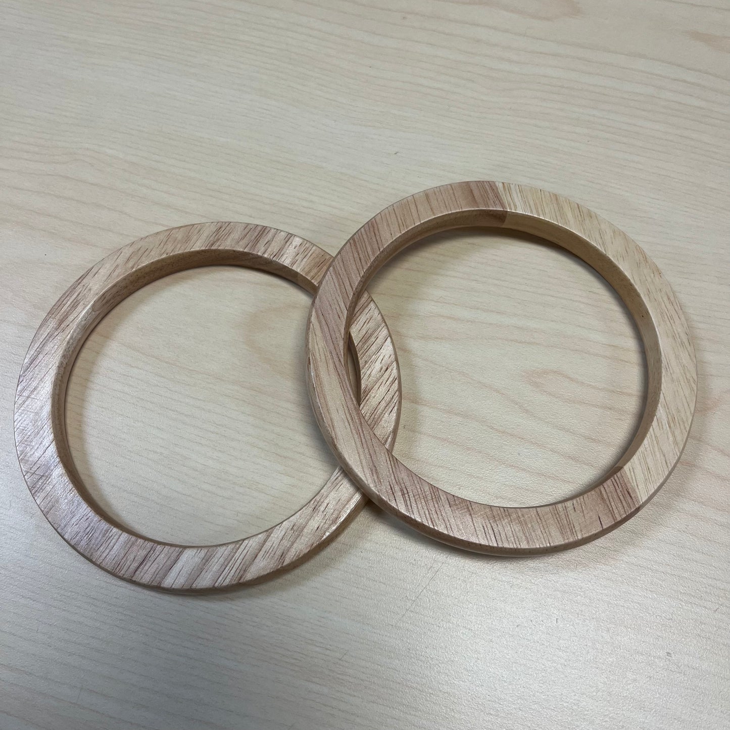ASAS PARA BOLSOS madera y acrilico