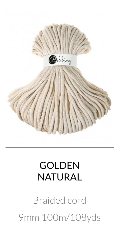 9mm Braided Cord- Bobbiny Premium Cord