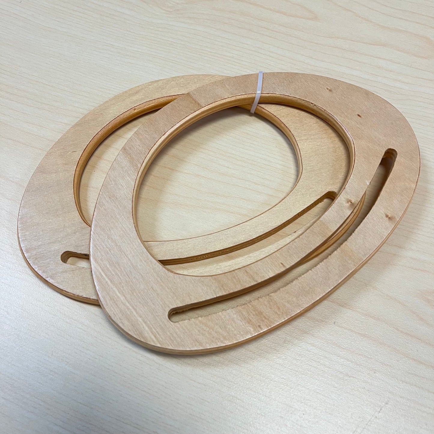 ASAS PARA BOLSOS madera y acrilico