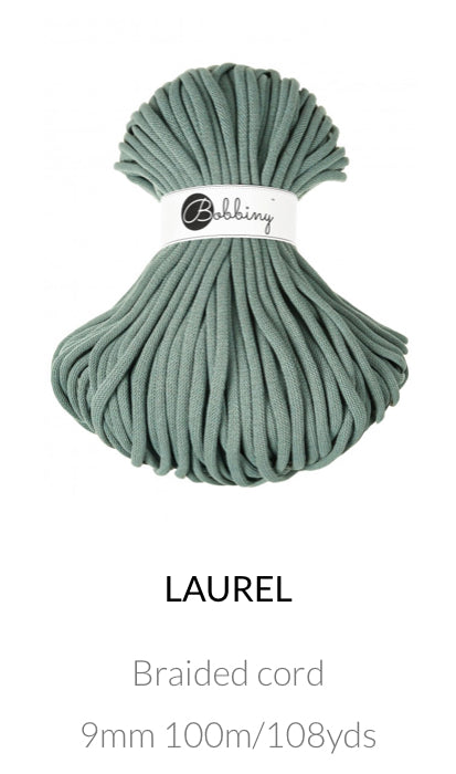 9mm Braided Cord- Bobbiny Premium Cord