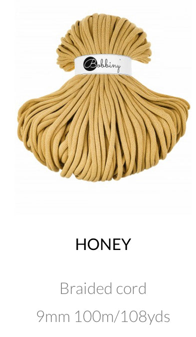 9mm Braided Cord- Bobbiny Premium Cord