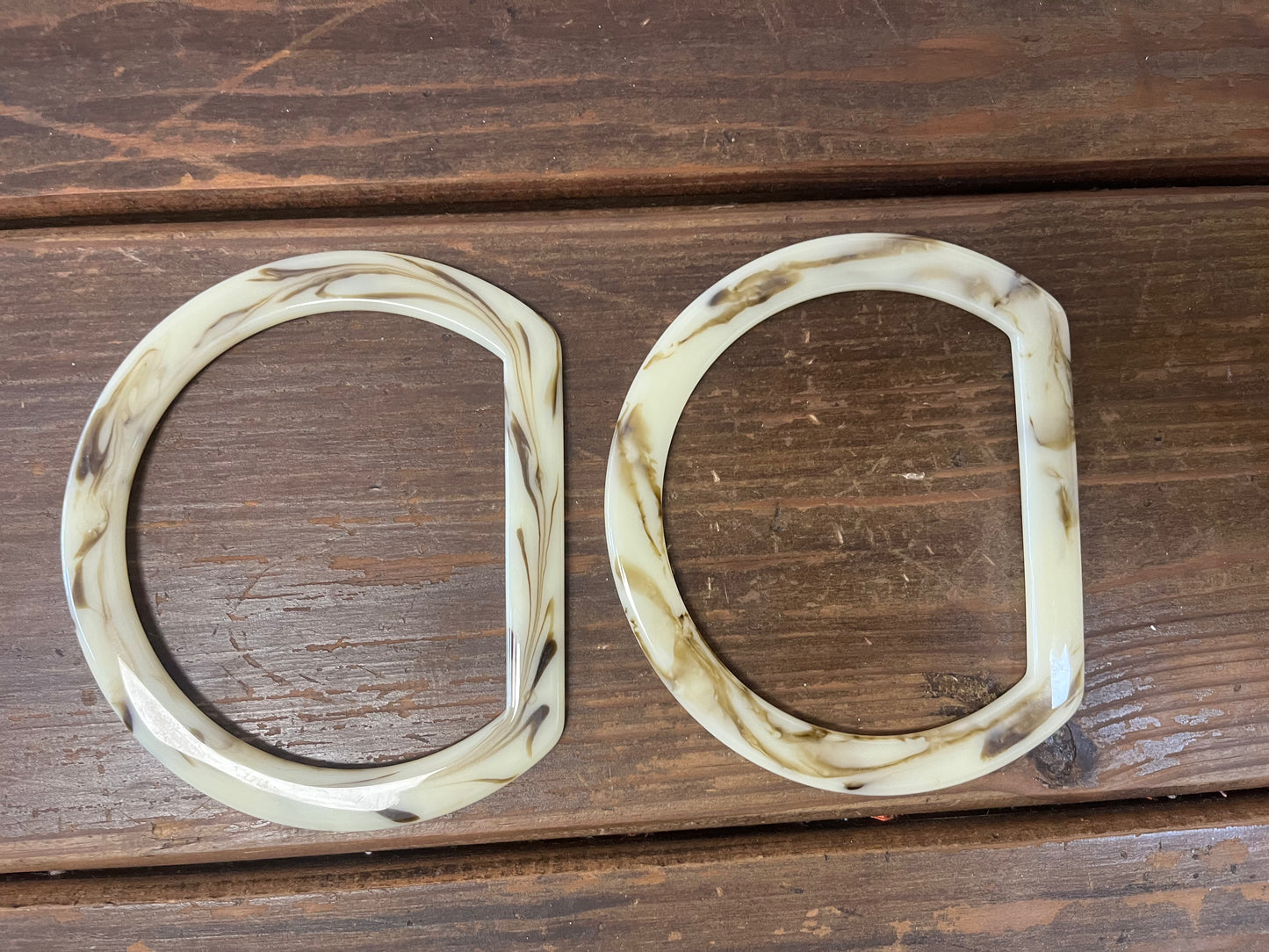 ASAS PARA BOLSOS madera y acrilico