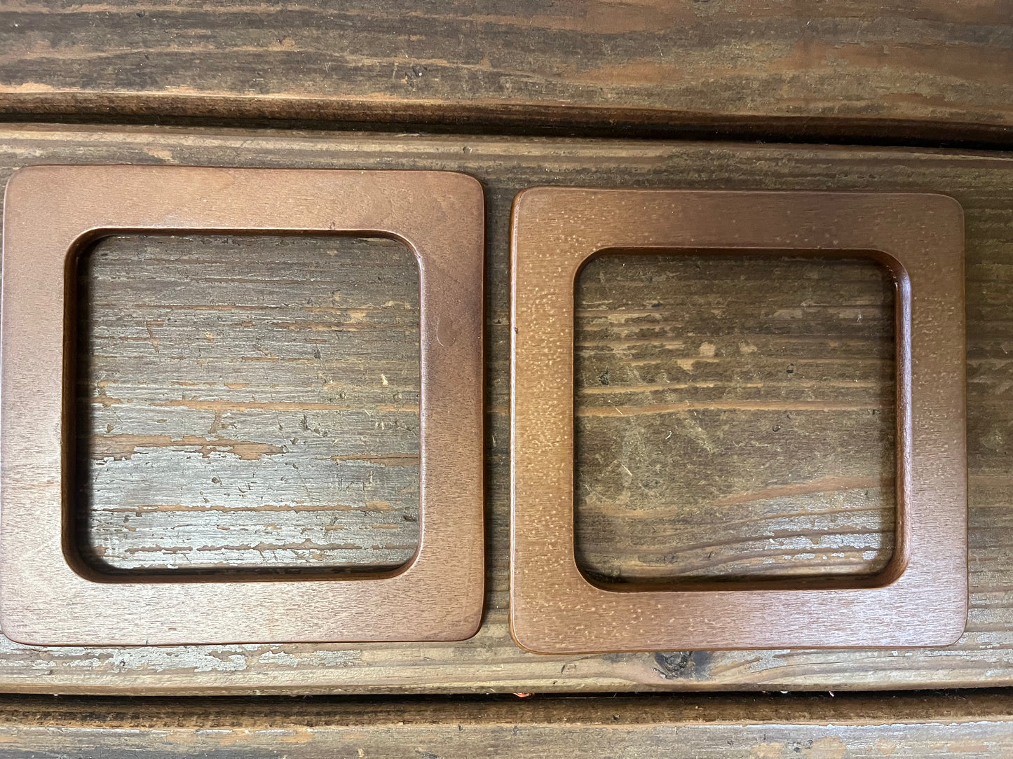 ASAS PARA BOLSOS madera y acrilico