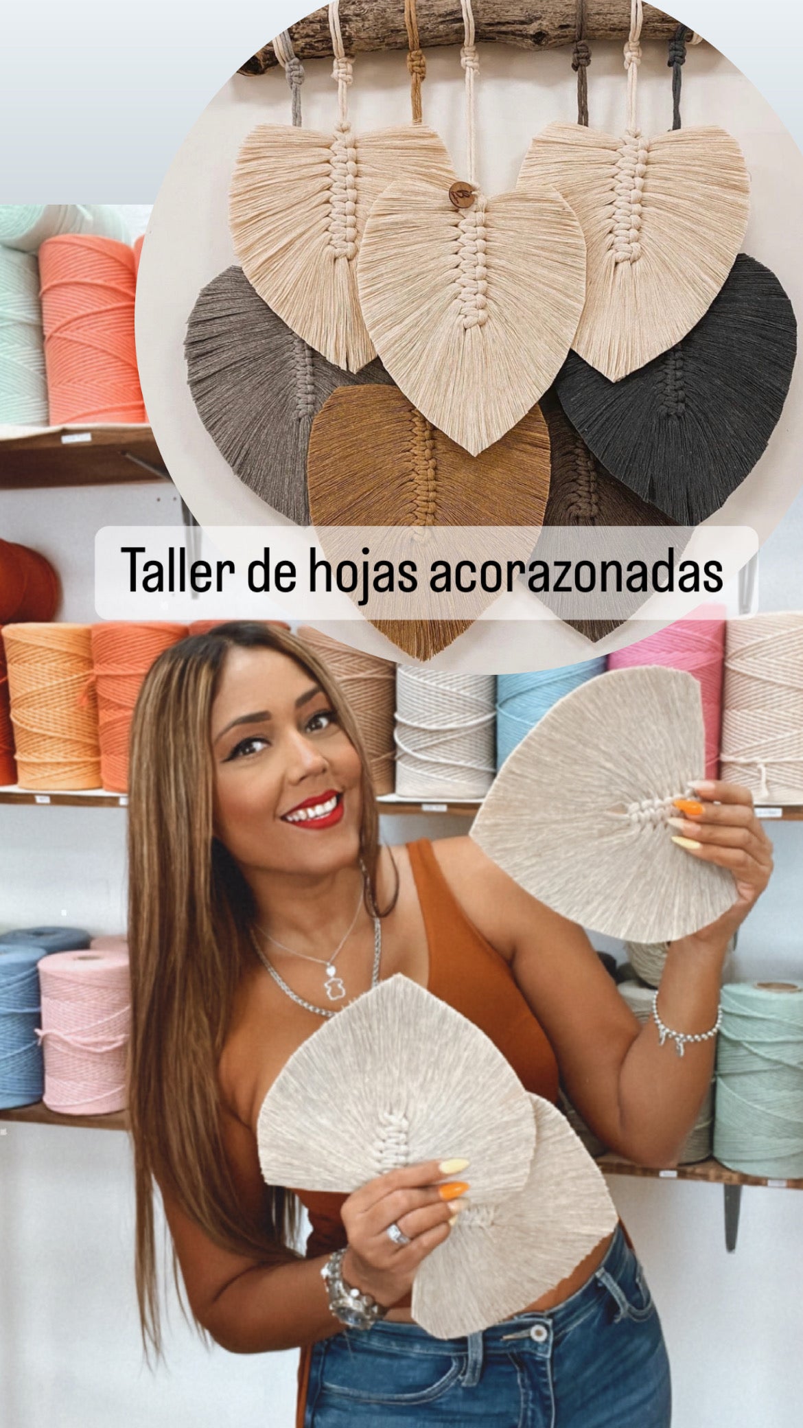 Taller de hojas acorazonadas