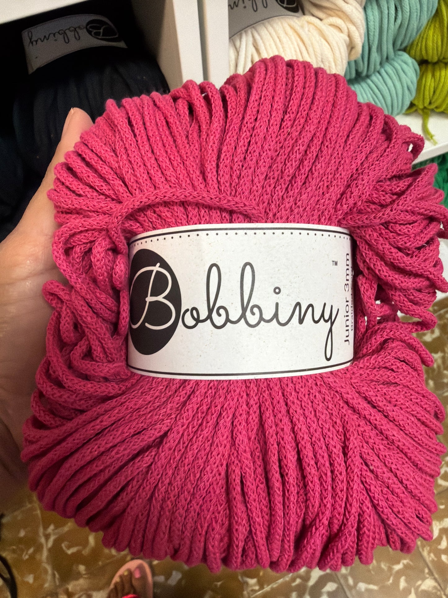 3mm Braided Cord- Bobbiny Premium Cord (copia)