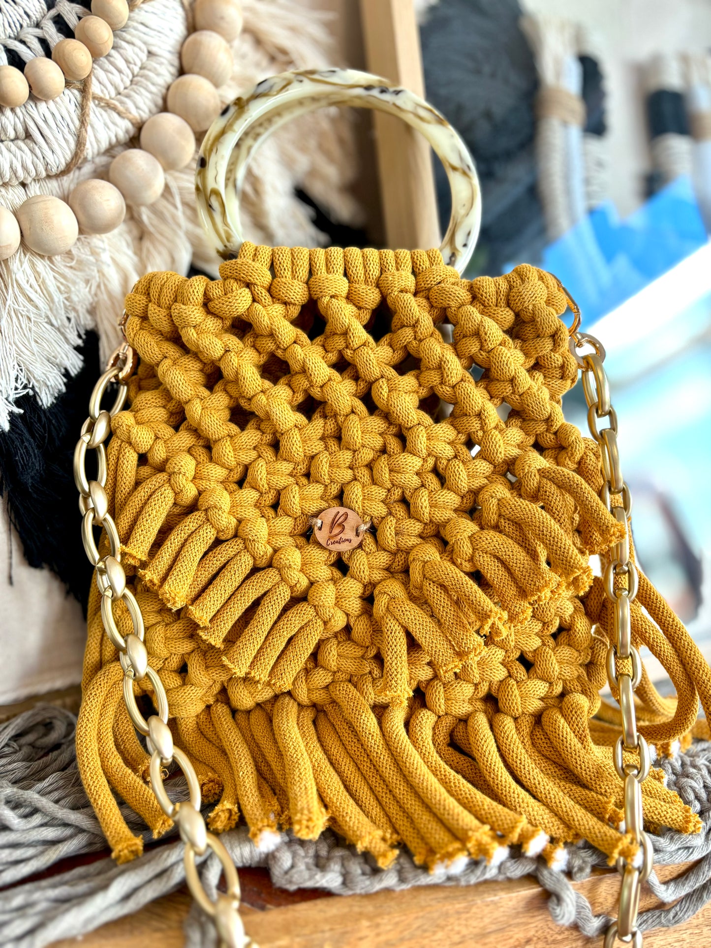 Macrame bag