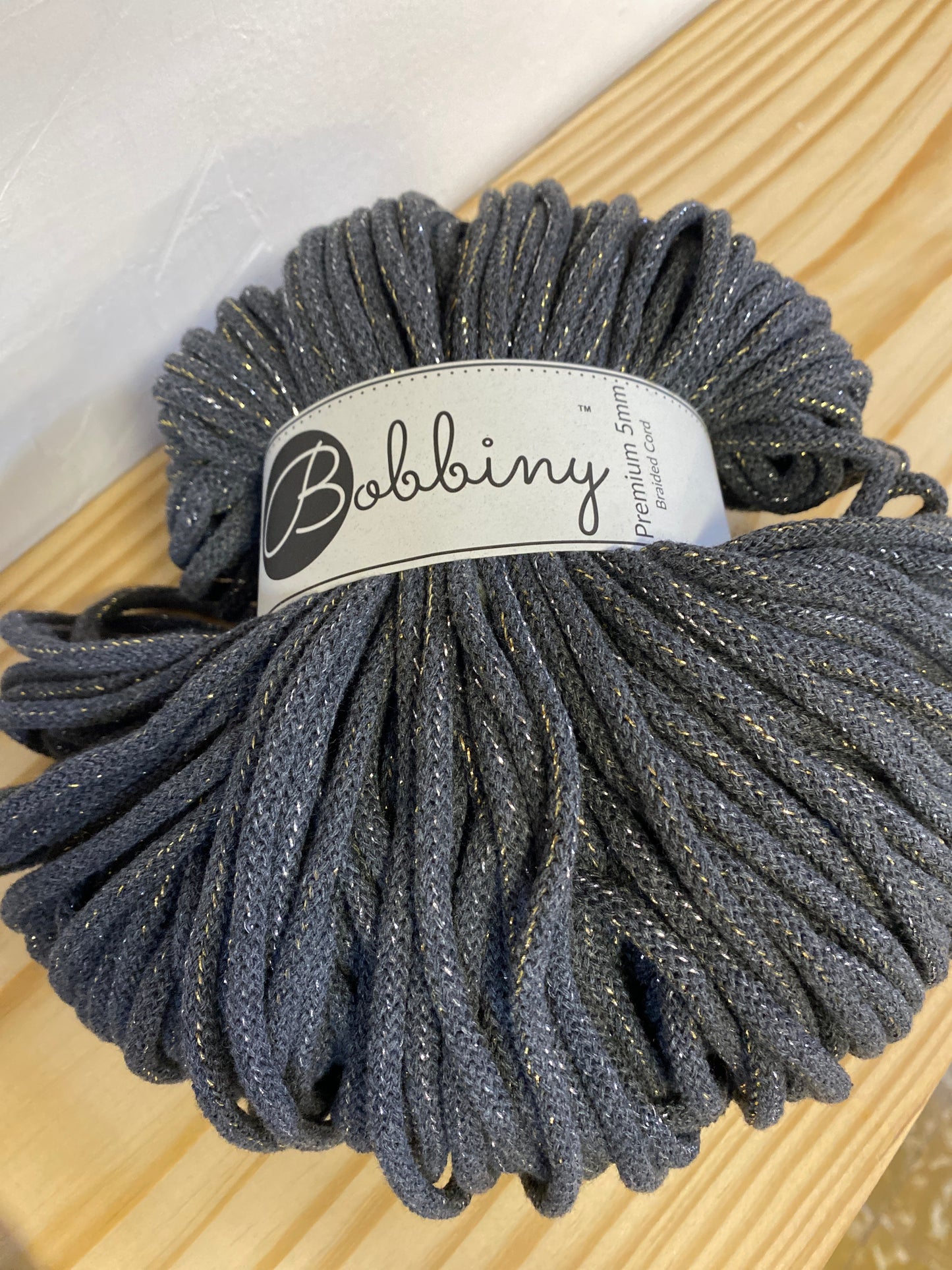 5mm Braided Cord- Bobbiny Premium Cord