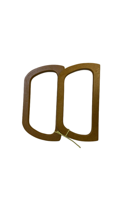 ASAS PARA BOLSOS madera y acrilico