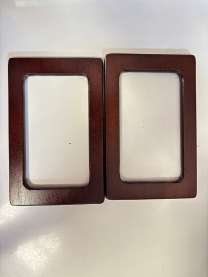 ASAS PARA BOLSOS madera y acrilico