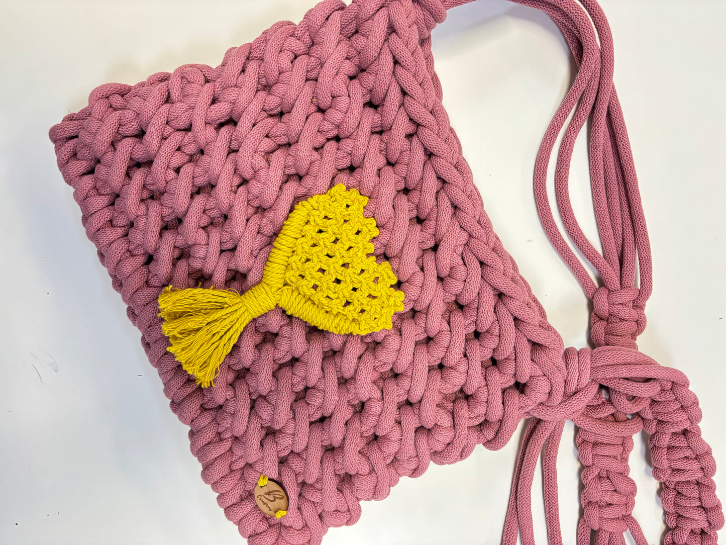 Crochet purse