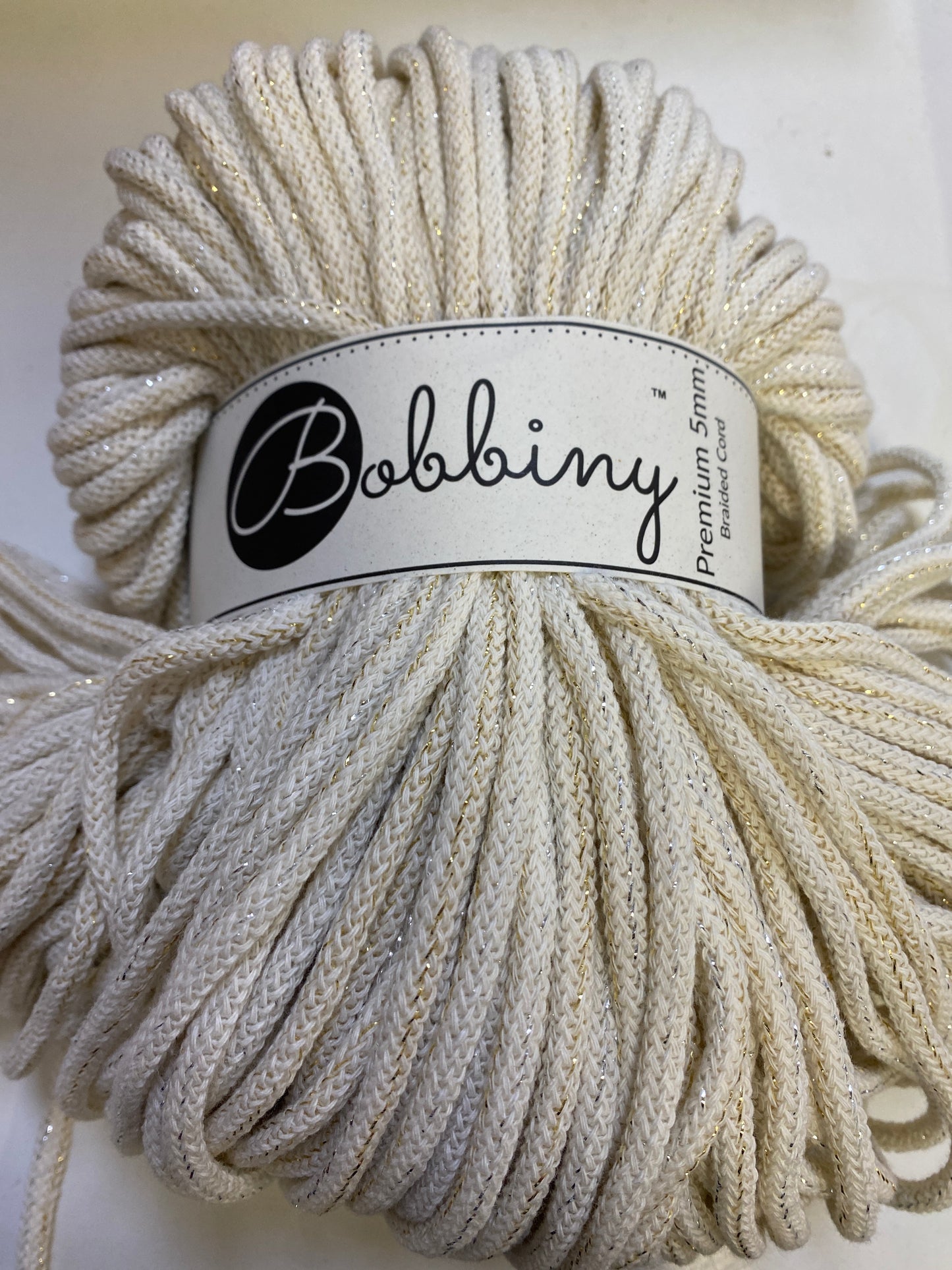 5mm Braided Cord- Bobbiny Premium Cord